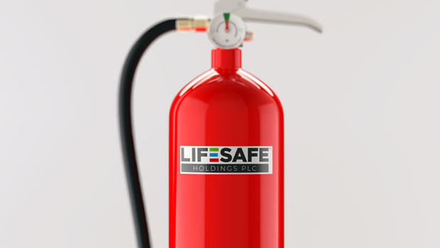 dl lifesafe holdings aim life safe fire safety extinguishing fluids technology developer logo