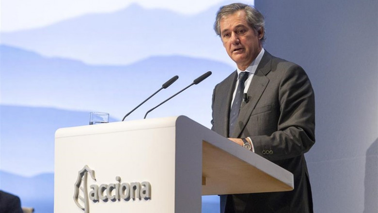 Acciona, en máximos de diez años en Bolsa, al superar la cota de 100 euros por a | ACCIONA - Archivo ep acciona en maximosdiez anosbolsa al superarcota100 eurosa