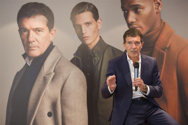 ep antonio banderas en la presentacion de la nueva campana de el corte ingles ep antonio banderas en la presentacion de la nueva campana de el corte ingles