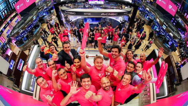 ep archivo   el equipo de vtex en su salida a bolsa en nueva york