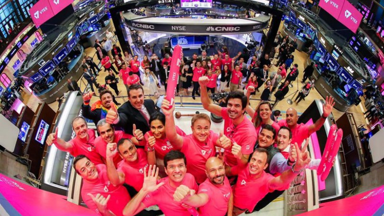 ep archivo   el equipo de vtex en su salida a bolsa en nueva york