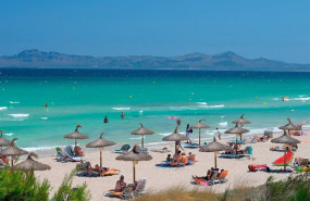 ep archivo   la playa de muro en mallorca