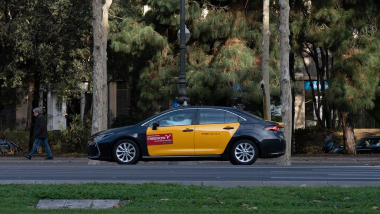 ep archivo un taxi en barcelona ep archivo un taxi en barcelona