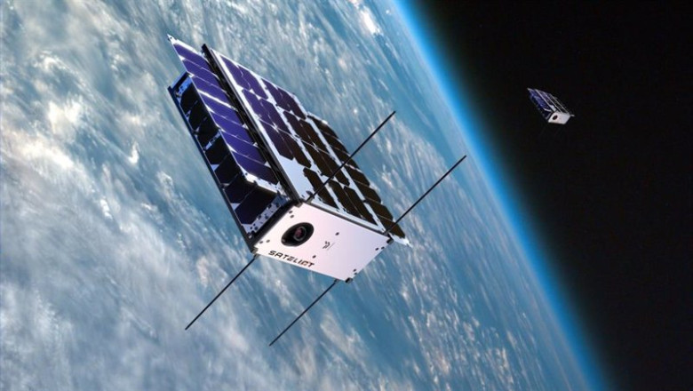 ep archivo uno de los satelites tipo cubesat 6u que sateliot pondra en orbita en julio ep archivo uno de los satelites tipo cubesat 6u que sateliot pondra en orbita en julio