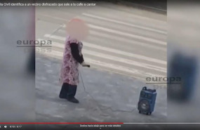 ep captura del video difundido por un hombre denunciado por incitar a saltarse el confinamiento