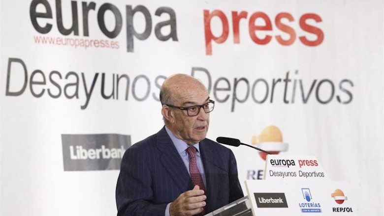 ep carmelo ezpeleta en una intervencion en un desayuno deportivo de europa press ep carmelo ezpeleta en una intervencion en un desayuno deportivo de europa press