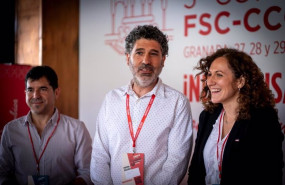 ep de izquierda a derecha daniel mesa lucho palazzo y nuria lopez de ccoo