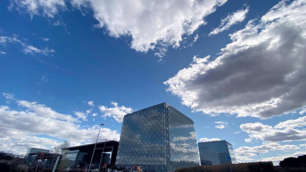 ep edificio donde se encuentra la sede de telefonica