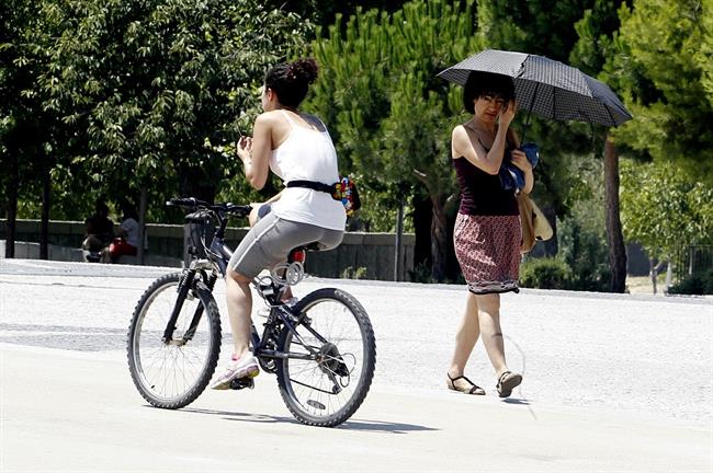 ep ejercicio sol calor temperaturas buen tiempo paseando bicicleta