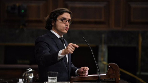 ep el diputado de vox jose maria figaredo interviene durante una sesion plenaria en el congreso de ep el diputado de vox jose maria figaredo interviene durante una sesion plenaria en el congreso de