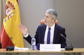 ep el ministro de interior fernando grande marlaska en la presentacion del balance de siniestralidad
