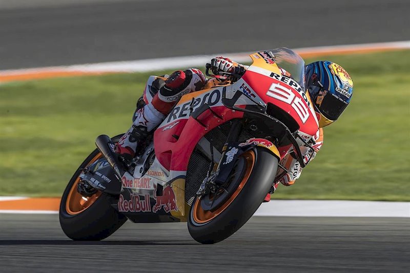 ep el piloto de motogp jorge lorenzo repsol honda en el gp valencia 2019