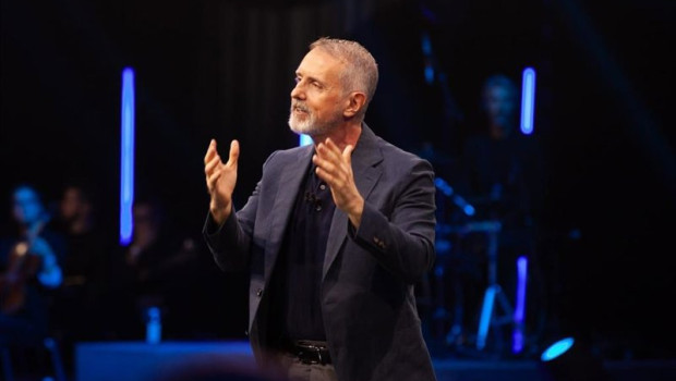 ep el presidente de telefonica marc murtra en la convencion de directivos en el movistar arena