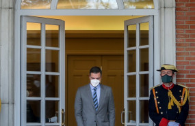 ep el presidente del gobierno pedro sanchez en el palacio de la moncloa