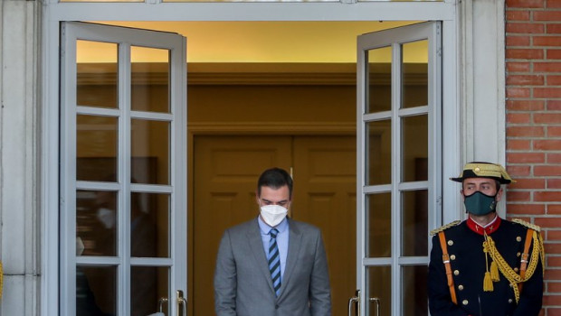 ep el presidente del gobierno pedro sanchez en el palacio de la moncloa