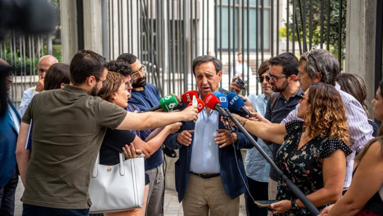 ep el presidente nacional de asaja pedro barato en declaraciones a los medios tras su salida del
