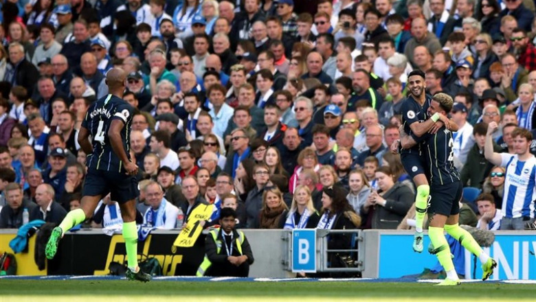 England Premier League-Brighton & Hove Albion vs Manchester City | Nick Potts/PA Wire/dpa ep england premier league-brighton hove albion vs manchester city