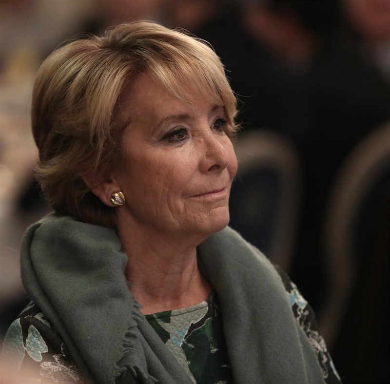 ep esperanza aguirre en un desayuno informativo