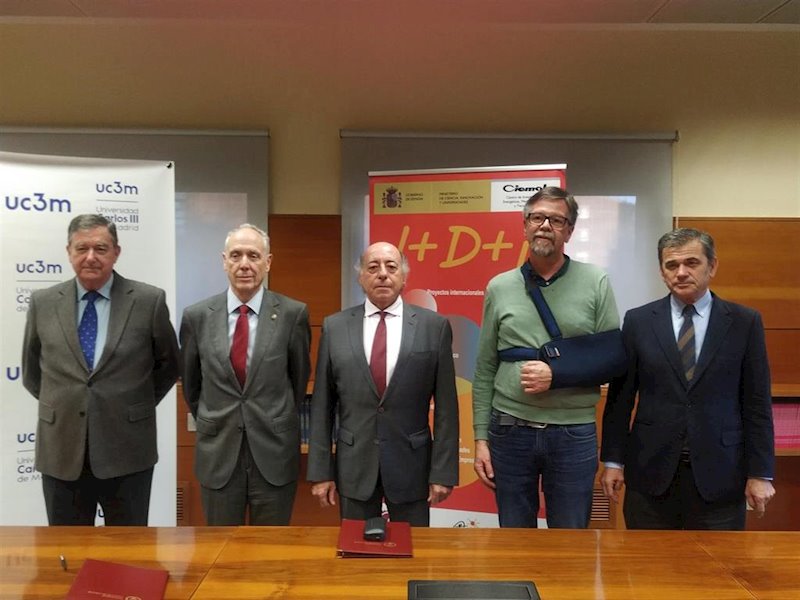 ep firma del convenio de colaboracion para el mantenimiento de la unidad mixta uc3m-ciemat