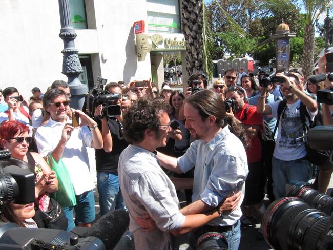 González e Iglesias en Cádiz | EUROPA PRESS ep gonzalez e iglesiascadiz