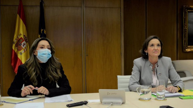 ep i d la secretaria de estado de comercio xiana mendez y la ministra de industria comercio y