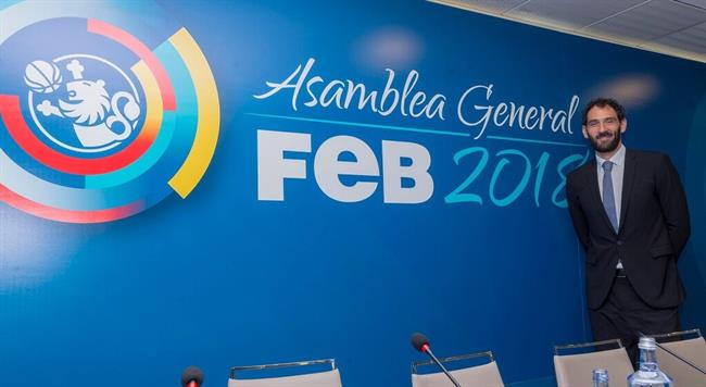 Jorge Garbajosa, presidente de la Federación Española de Baloncesto. | FEB ep jorge garbajosa presidentela federacion espanolabaloncesto