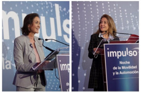 ep la ministra de industria comercio y turismo reyes maroto y la ministra de transportes movilidad y