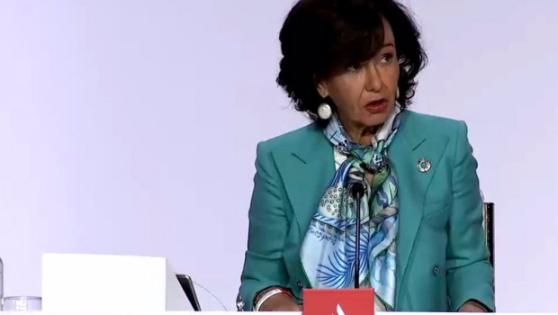 ep la presidenta de banco santander ana patricia botin en la junta general de accionistas celebrada ep la presidenta de banco santander ana patricia botin en la junta general de accionistas celebrada