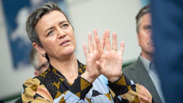 ep la vicepresidenta de la comision europea responsable de competencia margrethe vestager