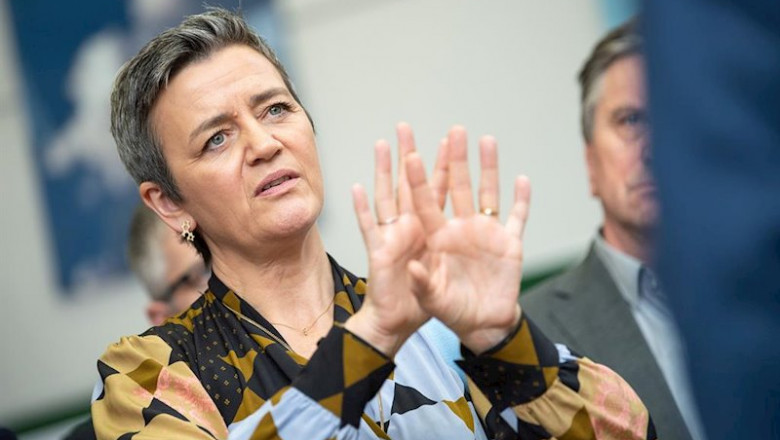 La vicepresidenta de la Comisión Europea responsable de Competencia, Margrethe Vestager | Sebastian Gollnow/dpa - Archivo ep la vicepresidenta de la comision europea responsable de competencia margrethe vestager