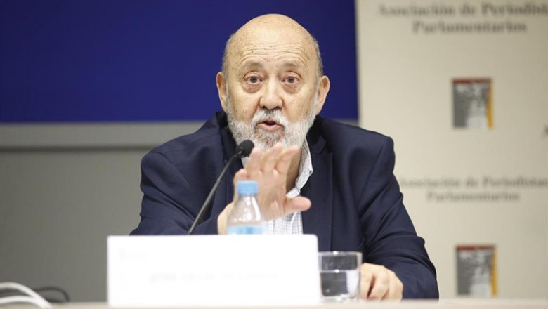 El presidente del CIS, José Félix Tezanos | Eduardo Parra - Europa Press ep presidentecis jose felix tezanos participauna mesa redondacursoveranola asociacionperiodistas parlamentarios app encampus madridla universidad rey juan carlos