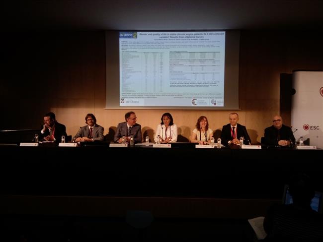 Rueda de prensa del ESC, con X.Gª-Moll, J.Bañeras, J.Comín-Clotet y J.R.Glez. | ESC CONGRESS ep ruedaprensaesc con xg-moll jbaneras jcomin-clotetjrglez