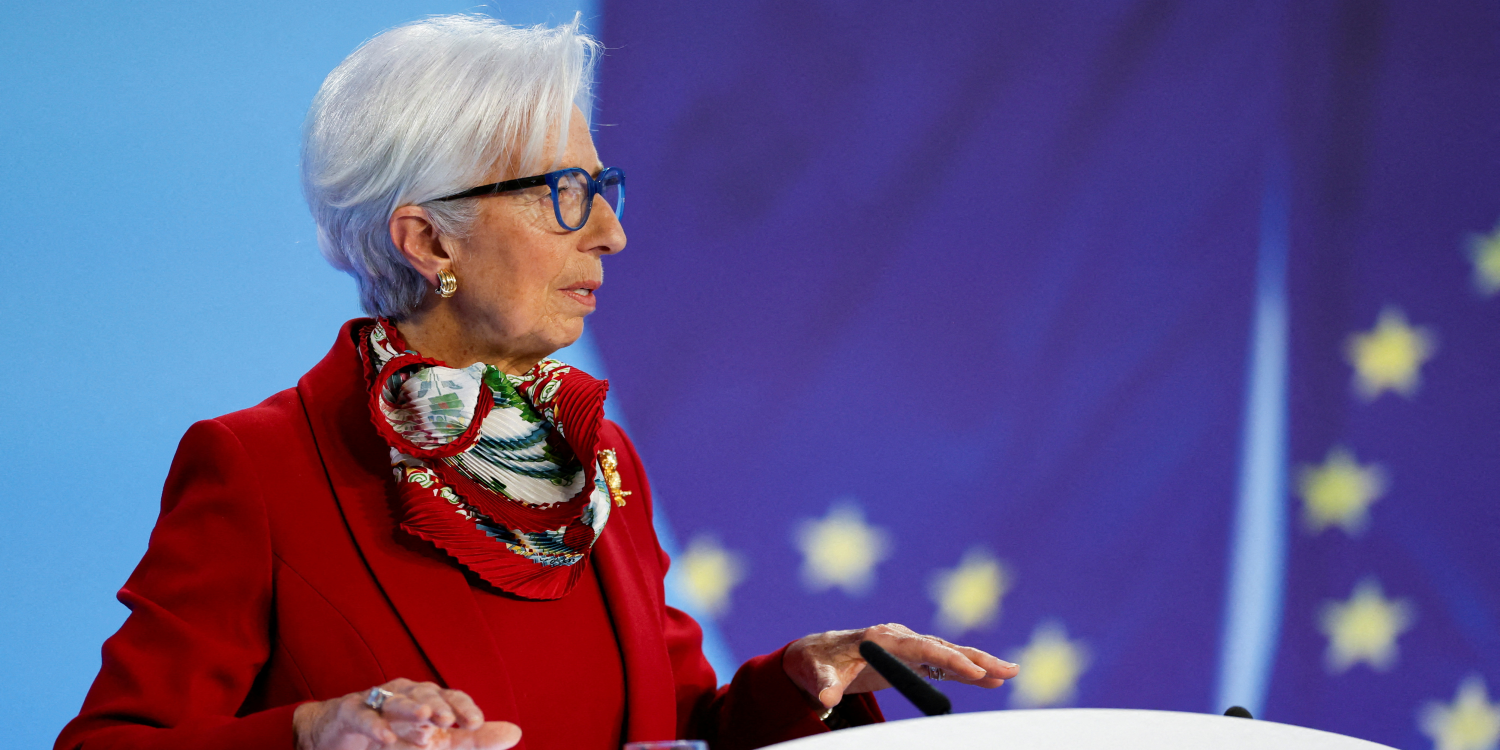 la presidente de la bce christine lagarde lors d une conference de presse 20240830135524 