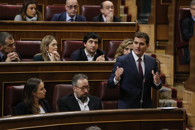 albert rivera en la sesion de control al gobierno en el congreso albert rivera en la sesion de control al gobierno en el congreso