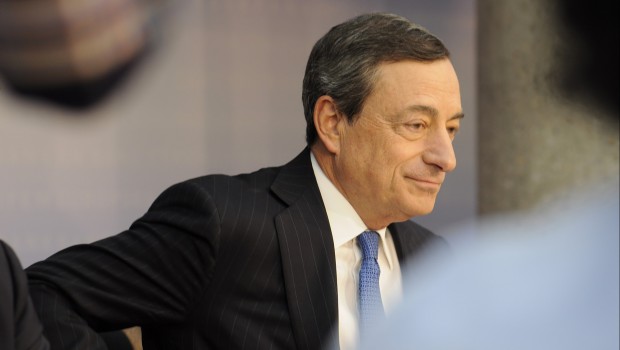 European Central Bank (ECB) president Mario Draghi