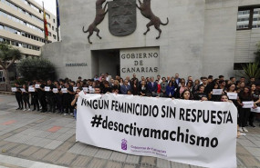 ep acto del gobierno de canarias por el dia internacional para la eliminacion de la violencia de