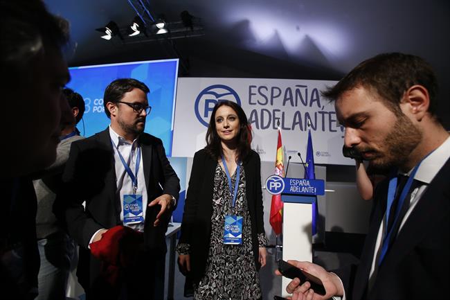 Andrea Levy, durante el Congreso del PP | EUROPA PRESS ep andrea levy durantecongresopp
