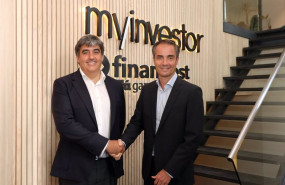 ep archivo   carlos aso ceo de andbank y vicepresidente de myinvestor izq y asier uribeechebarria