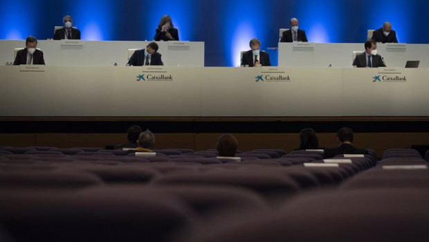 ep archivo   junta extraordinaria de caixabank celebrada este jueves en el palacio de congresos de