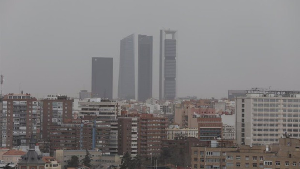 ep archivo   las cuatro torres desde el faro de moncloa