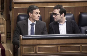 ep archivo   pedro sanchez y carlos cuerpo en el hemiciclo