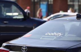 ep archivo   un taxi de cabify en la zona de atocha a 24 de agosto de 2023 en madrid espana