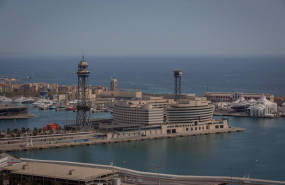 ep archivo   vista general del puerto de barcelona