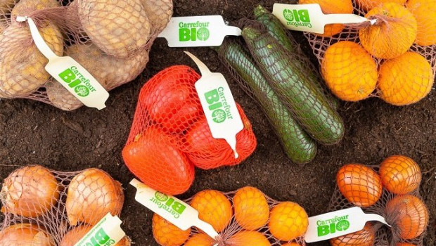 ep carrefour elimina el plastico de las frutas y verduras ecologicas e introduce mallas o bolsas
