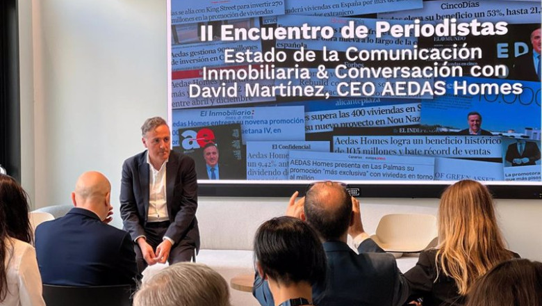 David Martínez, consejero delegado (CEO) de Aedas Homes | AEDAS HOMES ep david martinez consejero delegado ceo de aedas homes