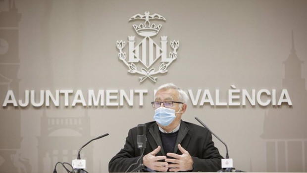 ep el alcalde de valncia joan ribo en la rueda de prensa