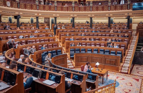 ep el hemiciclo durante una sesion plenaria en el congreso de los diputados a 23 de mayo de 2024 en