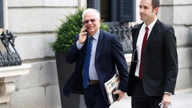 ep el ministro de asuntos exteriores y union europea josep borrell a su llegada al congreso de los