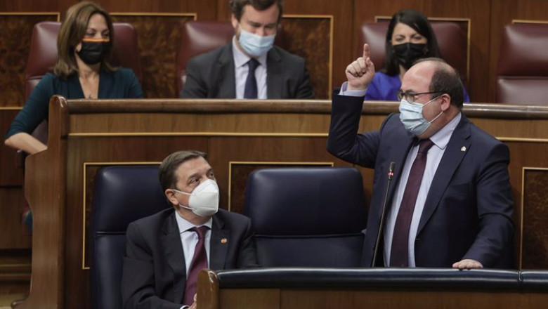 El ministro de Política Territorial y Función Pública y primer secretario del PSC, Miquel Iceta. | EUROPA PRESS/E. Parra. POOL - Europa Press ep el ministro de politica territorial y funcion publica y primer secretario del psc miquel iceta