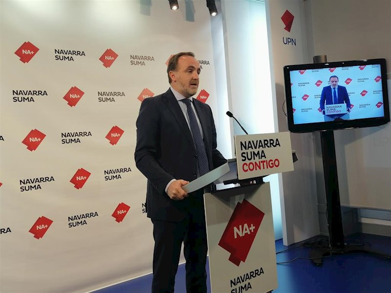 ep el portavoz de navarra suma en el parlamento foral javier esparza